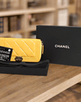 Chanel Quilted Leather Continental Wallet