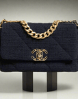 Chanel 19 Tweed Handbag