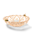 Busy Bees Handwoven Iraca Basket