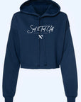 Carmel Argosy - Women's Crop Top Hoodie