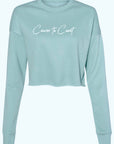 Crew Crop Pullover-Comet