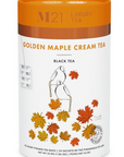 Golden Maple Cream Decorative Pyramid Tea Bags