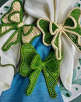 Bow Tie Handwoven Iraca Napkin Ring