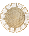 Sunflower Handwoven Iraca Placemat
