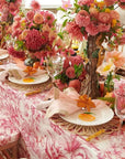 Thanksgiving Orchid Handwoven Iraca Napkin Ring