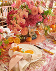 Thanksgiving Orchid Handwoven Iraca Napkin Ring