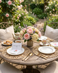 Hidden Hearts Handwoven Iraca Placemat
