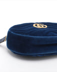 Gucci GG Marmont Velvet & Leather Waist Bag