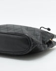 Chanel Lambskin Black Quilted Shoulder Bag 0 Series