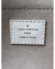 Louis Vuitton Blue Jacquard Velvet Speedy 20 Bandouliere Bag