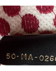 Dior Canvas Dior Amour Dots Vertical Book Tote