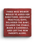 Three Wise Women Marble Coaster
