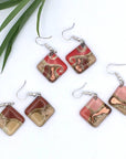 Fused Glass Earrings
