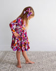Kaia Swing Dress Bamboo Floral Dress Toddler