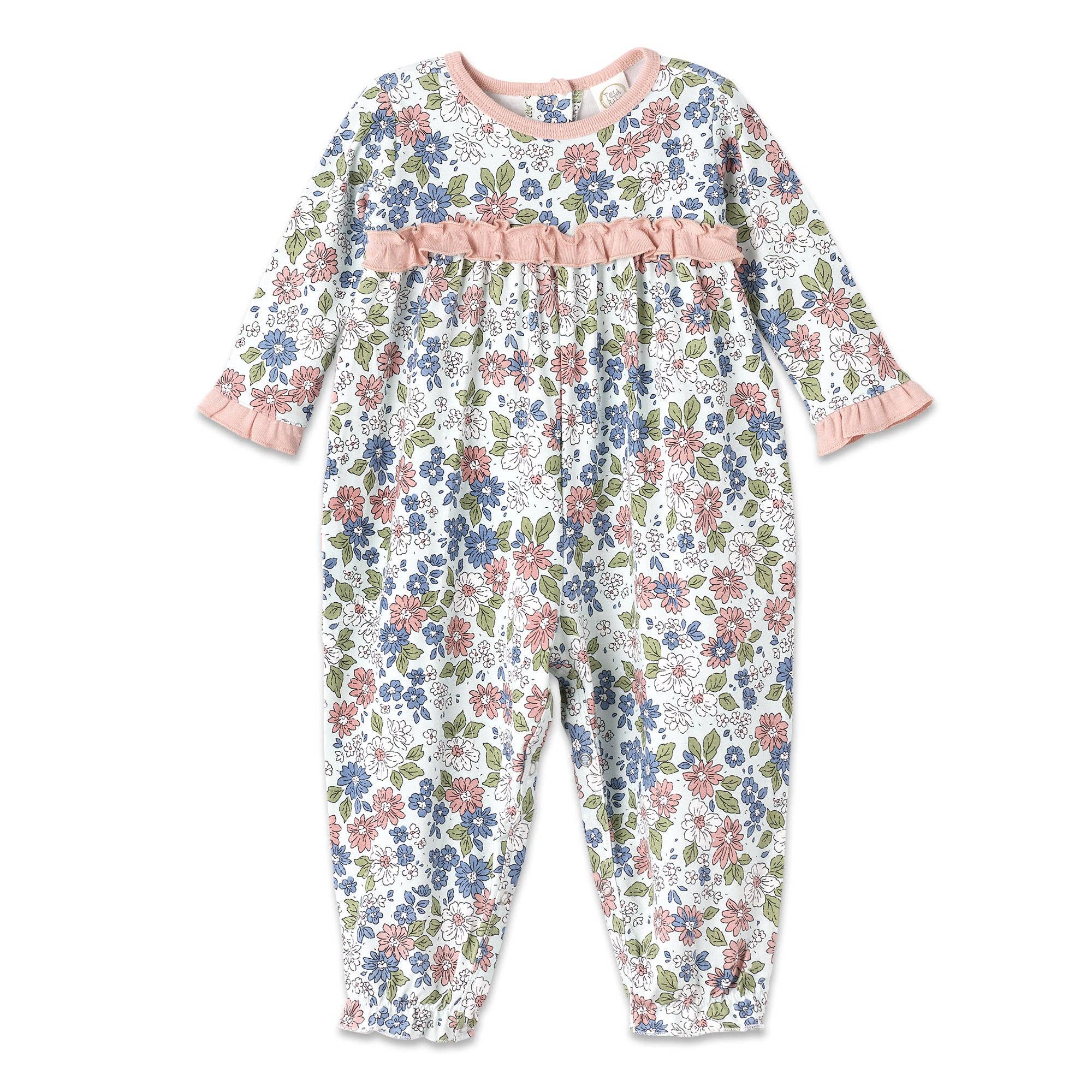 Tesa Babe Meadow Field Bamboo Bubble Romper