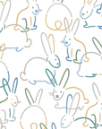 finn + emma Organic Cotton Bunny Footie
