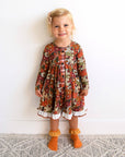 Baby Children Kids Clothing Apparel Button Dress Ruthie & Westin Plaid