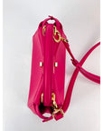 FENDI Mini Peekaboo Pink Leather Handbag