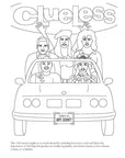 1990s Coloring Book