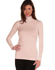 Tees By Tina Long Sleeve Mock Neck Turtleneck (800MN)