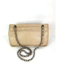 Chanel Grained leather Medium Natural Beauty Beige Flap Bag