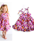 Girls Clothes Dress Tie Twirl Dress Kaia