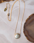 Favorites 16.5-18.5" Coin Pearl Focal Necklace