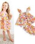 Girl Baby Clothes Dress Two Piece Lakehouse Set Amara