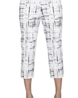 Compli K Black/White Abstract Capri 33903