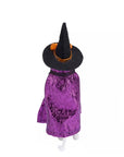Felt Witch Mouse Critter Halloween Ornament