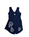 Variations Monstera Tunic Top V4383