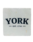 YORK EST. 1741 Marble Coaster