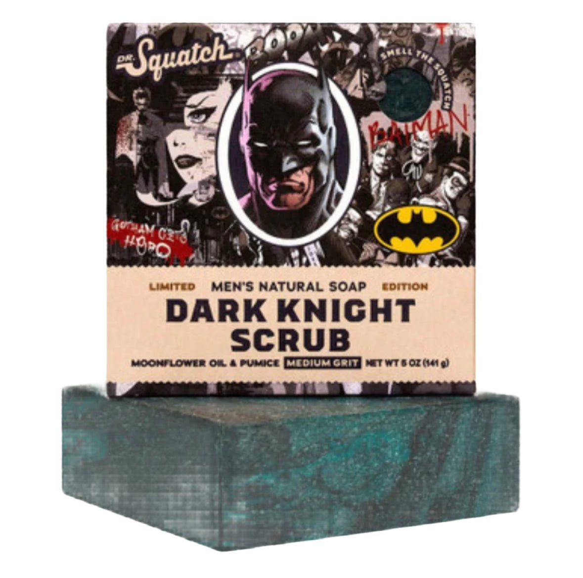 Dr. Squatch Dark Knight Scrub Bar Soap