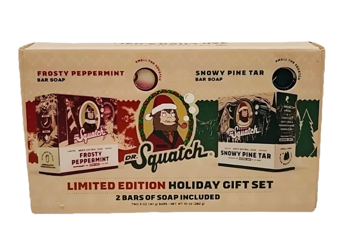 Dr. Squatch Christmas Gift Set