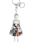 Coco & Carmen Darling Divas Bag Charm + Key Fob - Kat