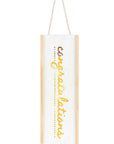 Congratualtions Wine Caddy Lantern