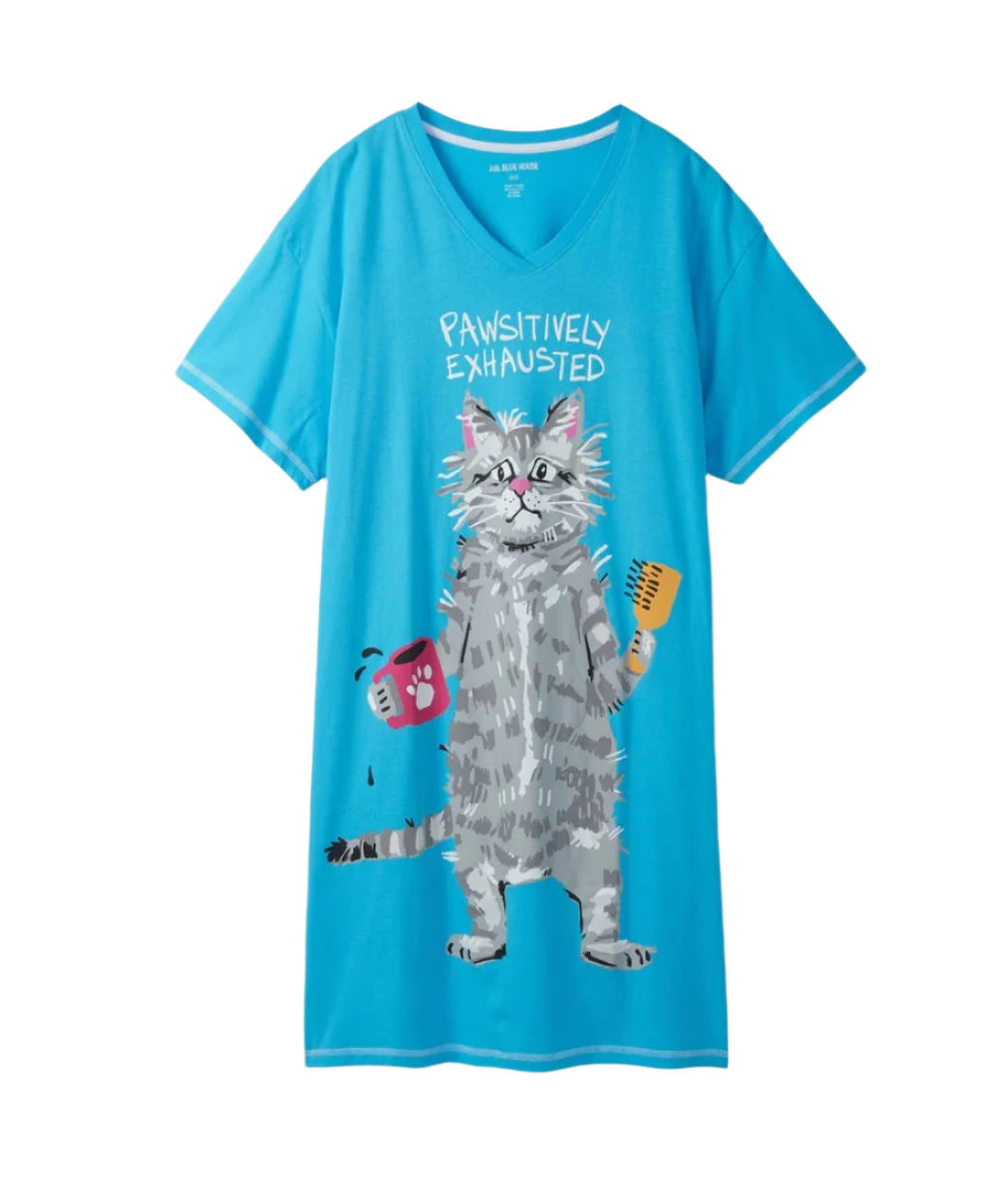 Hatley Pawsitively Exhausted Sleepshirt