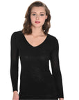 Frank Lyman Front Glitter Top 244607U