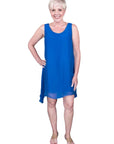 Tina Stephens Adelyn Silk A-Line Dress DT209