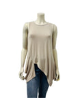Heartstring by Kleen Pointed Side Hems Top