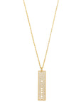 Coco & Carmen Necklace Filigree Bar WN004523