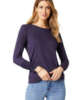 Coco + Carmen Scrunch Sleeve Crew Neck Tee 2439003D