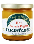 Cherchies Gourmet Hot Banana Pepper Mustard