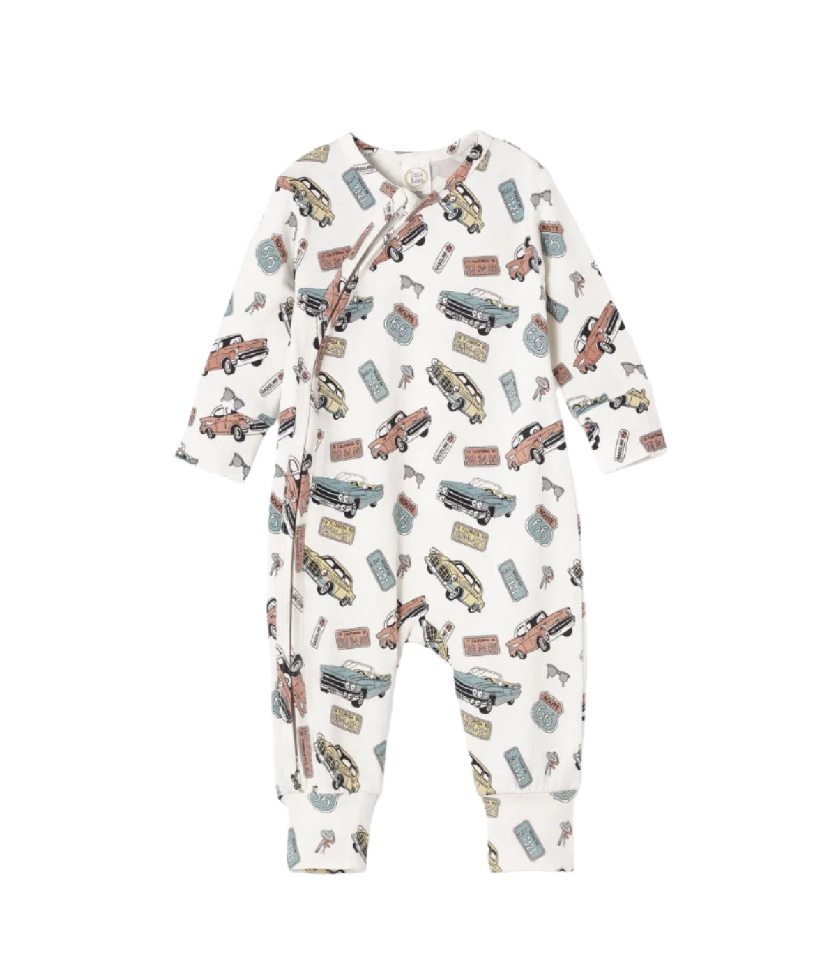 Tesa Babe Route 66 Bamboo Zipper Romper