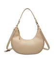JEN & CO. Aria Whipstitch Shoulder Bag