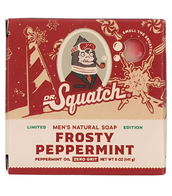 Dr. Squatch Frosty Peppermint Bar Soap