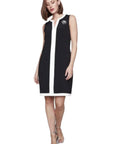 Compli K Dress Accent Stripe Collar 50108