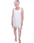 Tina Stephens Adelyn Silk A-Line Dress DT209