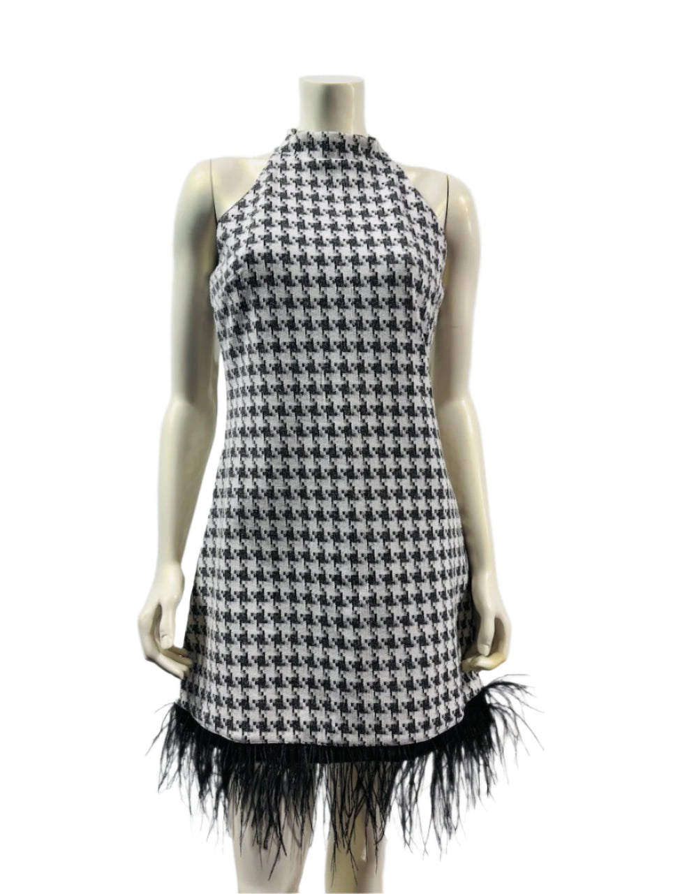 ISLE Cheval Odille Houndstooth Dress 425-14140
