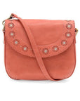 Joy Susan Lazer Cut Daisy Flap Crossbody